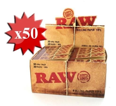 Filtres en carton RAW 50 carnets de 50 - PW Distribution