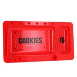 Plateau à rouler Cookies rouge