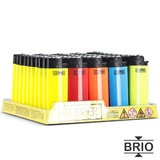 Pack 50 briquets Clipper Brio Micro Colorés