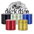 Grinder Dark Dice 4 parties 40mm Vert