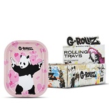 Display de 8 plateaux à rouler G-Rollz Small Banksy Panda