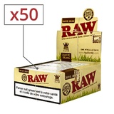 Feuilles à rouler Raw slim Organic x 50