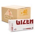 Carton 40 boites de 250 Tubes Gizeh Silver Tip