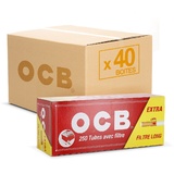 Carton 40 boites de 250 tubes OCB Extra