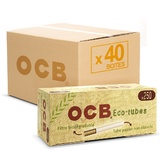 Carton 40 boites de 250 tubes OCB Chanvre Bio